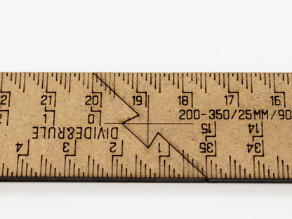 Dovetail Rule 200/350mm - Original