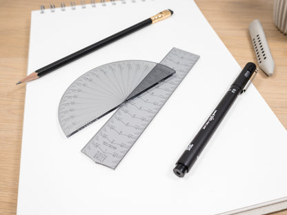 Protractor 180° - Technical
