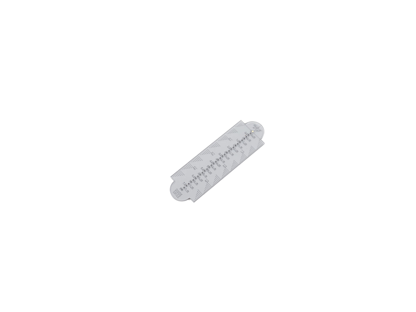 Imperial Circle Tool & Rule 0.25-4"Ø - Technical