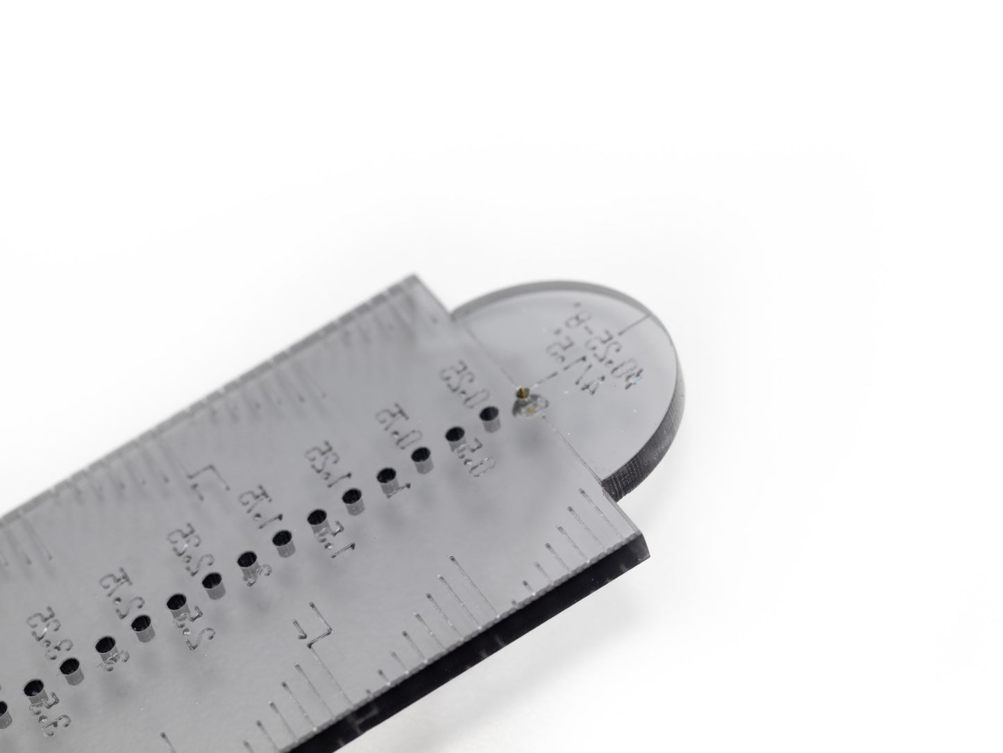 Imperial Circle Tool & Rule 0.25-4"Ø - Technical